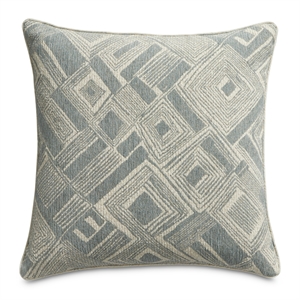 Renue Moro 21&quot Square Throw Pillow - Mineral Blue in Set of 2