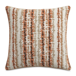 Sundance Antigua 21&quot Square Throw Pillow - Spice Orange in Set of 2