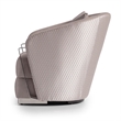 Michael Amini Carmela Accent Chair - Zinc/Silver