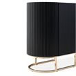 Lisbon Console Table - Silken Matte Black