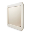 Michael Amini Lisbon Wall Mirror - Silken Matte Cream