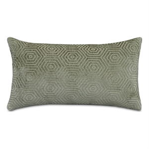 Renue Sutter 13&quot x 24&quot Chenille Oblong Pillow - Fennel Green in Set of 2