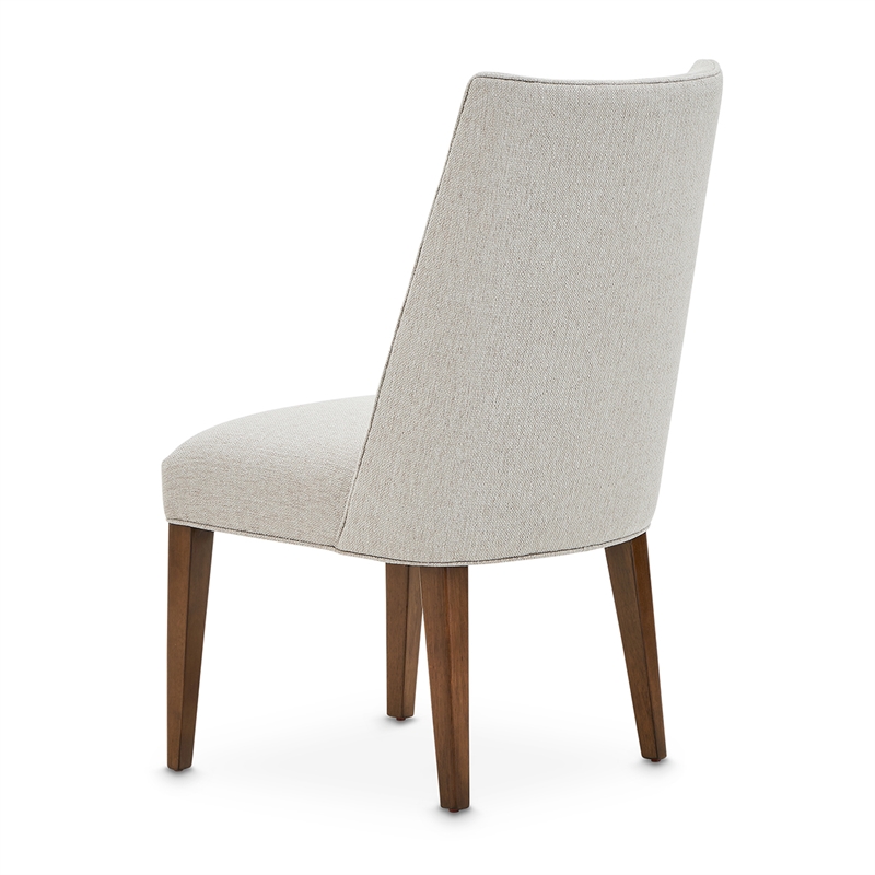 Brooklyn Walk Dining Side Chair - Set of 2 - Greige/Burnt Umber