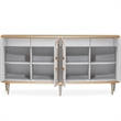 St. Charles Sideboard with Mirror - Dove Gray