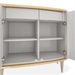 St. Charles Sideboard with Mirror - Dove Gray