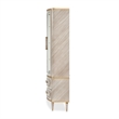 Michael Amini St. Charles Display Cabinet - Dove Gray