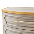 St. Charles 5-Drawer Highboy Chest - Dove Gray