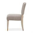 St. Charles Chenille Vanity Chair - Dove Gray