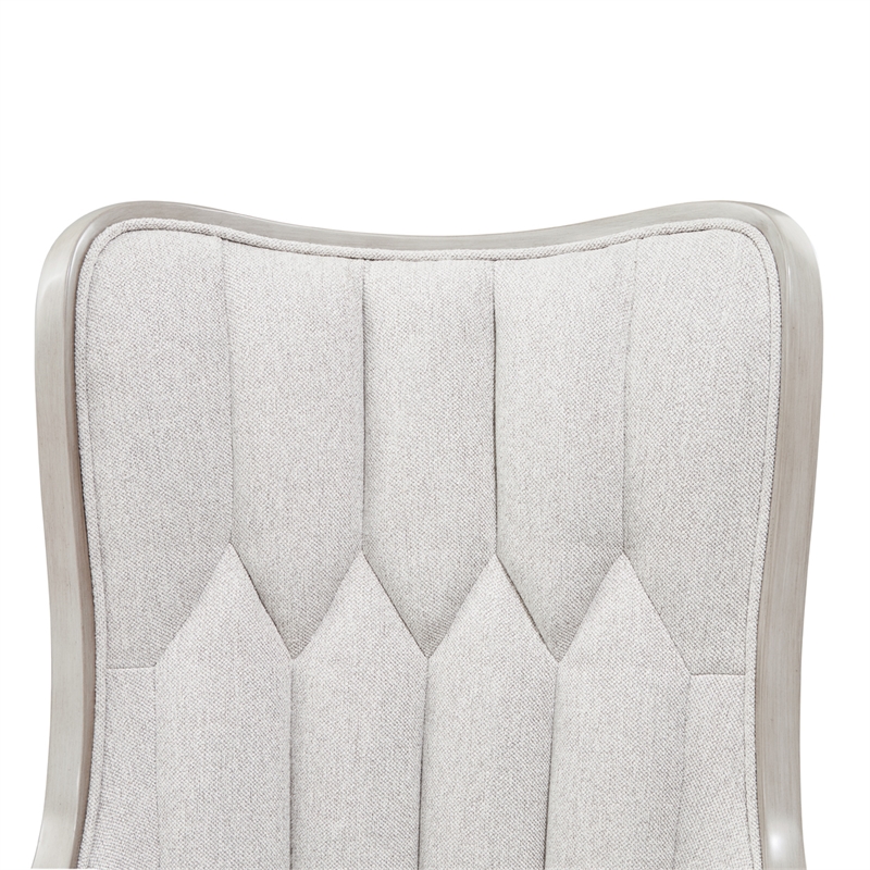 St. Charles Dining Arm Chair - Set of 2 - Dove Gray