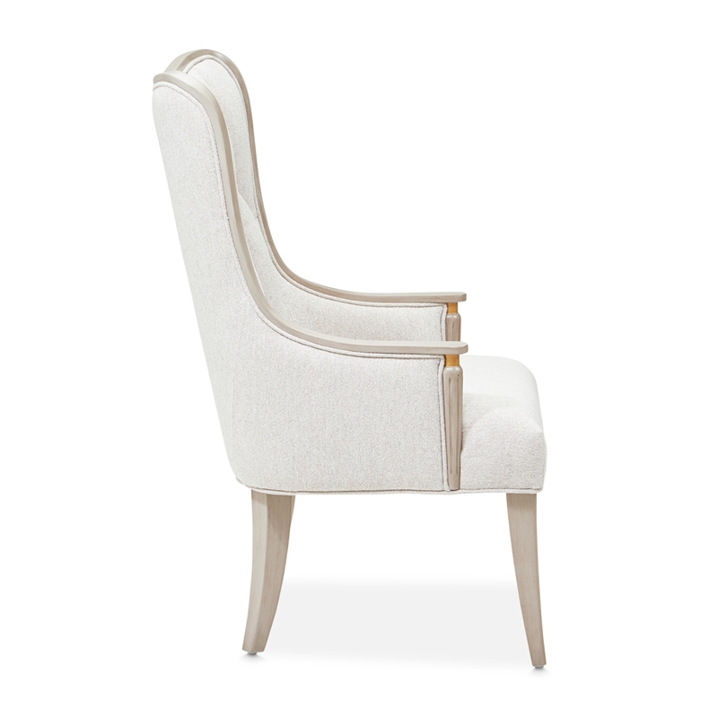St. Charles Dining Arm Chair - Set of 2 - Dove Gray