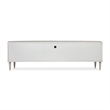 Michael Amini St. Charles Media Cabinet - Dove Gray