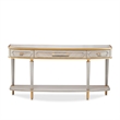 Michael Amini St. Charles Console Table - Dove Gray