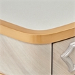 Michael Amini St. Charles Console Table - Dove Gray