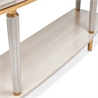 Michael Amini St. Charles Console Table - Dove Gray
