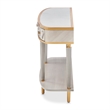 Michael Amini St. Charles Console Table - Dove Gray