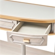 Michael Amini St. Charles Console Table - Dove Gray