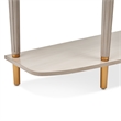 Michael Amini St. Charles Console Table - Dove Gray