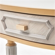 Michael Amini St. Charles Console Table - Dove Gray