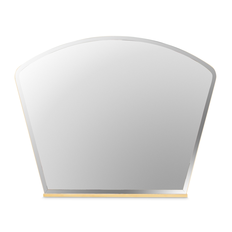 St. Charles Wall Mirror - Dove Gray