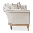 St. Charles Standard Chenille Sofa - Natural Cirrus/Dove Gray