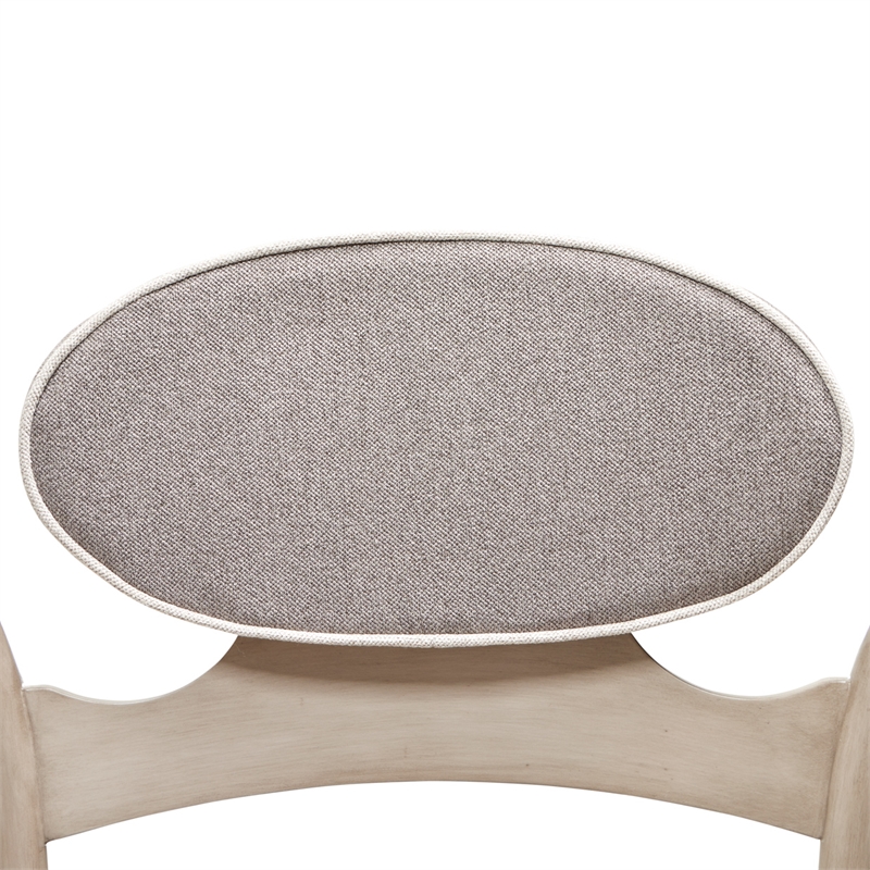 St. Charles Chenille Accent Chair - Dove Gray