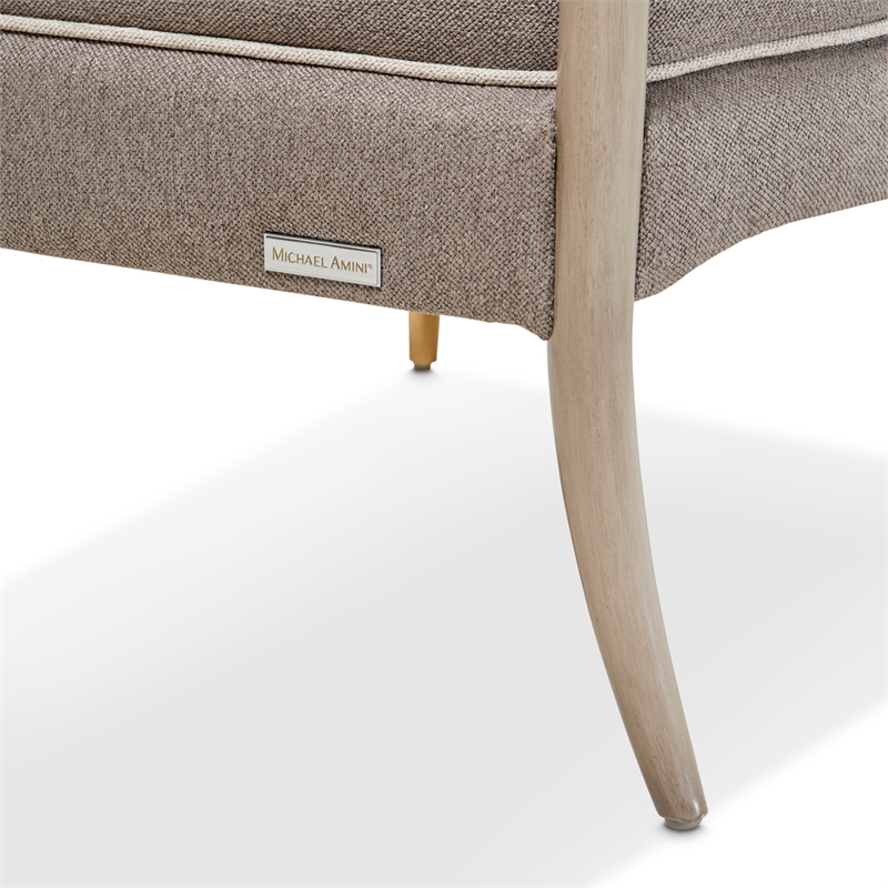 St. Charles Chenille Accent Chair - Dove Gray