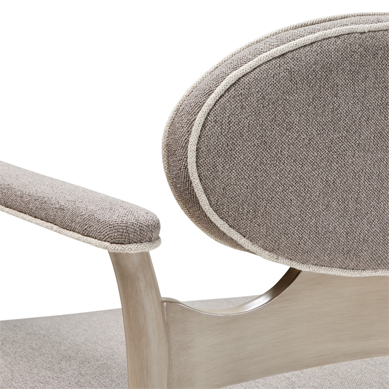 St. Charles Chenille Accent Chair - Dove Gray