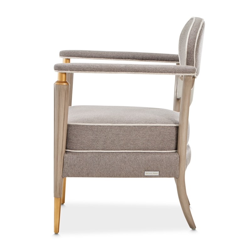 St. Charles Chenille Accent Chair - Dove Gray