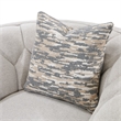 St. Charles Matching Chenille Accent Chair - Natural/Dove Gray