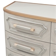 St. Charles Dresser with Mirror - Dove Gray