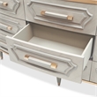 St. Charles Dresser with Mirror - Dove Gray