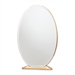 St. Charles Vanity Desk with Mirror - Dove Gray