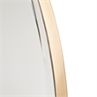 St. Charles Vanity Desk with Mirror - Dove Gray