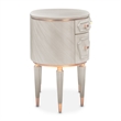 Michael Amini St. Charles Vanity Desk - Dove Gray