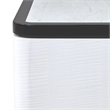 Tuxedo 3-Drawer Nightstand with Marble Top - Piano Keyboard
