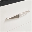 Tuxedo 6-Drawer Dresser with Mirror - Piano Keyboard