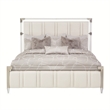 Penthouse Queen Short Panel Bed - Frosted Linen