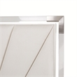 Michael Amini Penthouse Tall Queen Panel Bed - Frosted Linen