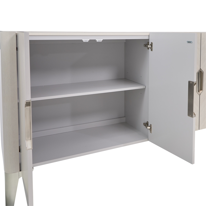 Michael Amini Penthouse Sideboard - Ash Gray
