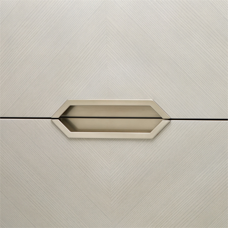 Michael Amini Penthouse 6-Drawer Chest - Ash Gray