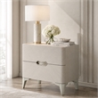 Penthouse Modern 2-Drawer Nightstand - Ash Gray