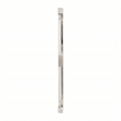 Michael Amini Penthouse Acrylic Wall Mirror - Clear/Brushed Stainless Steel