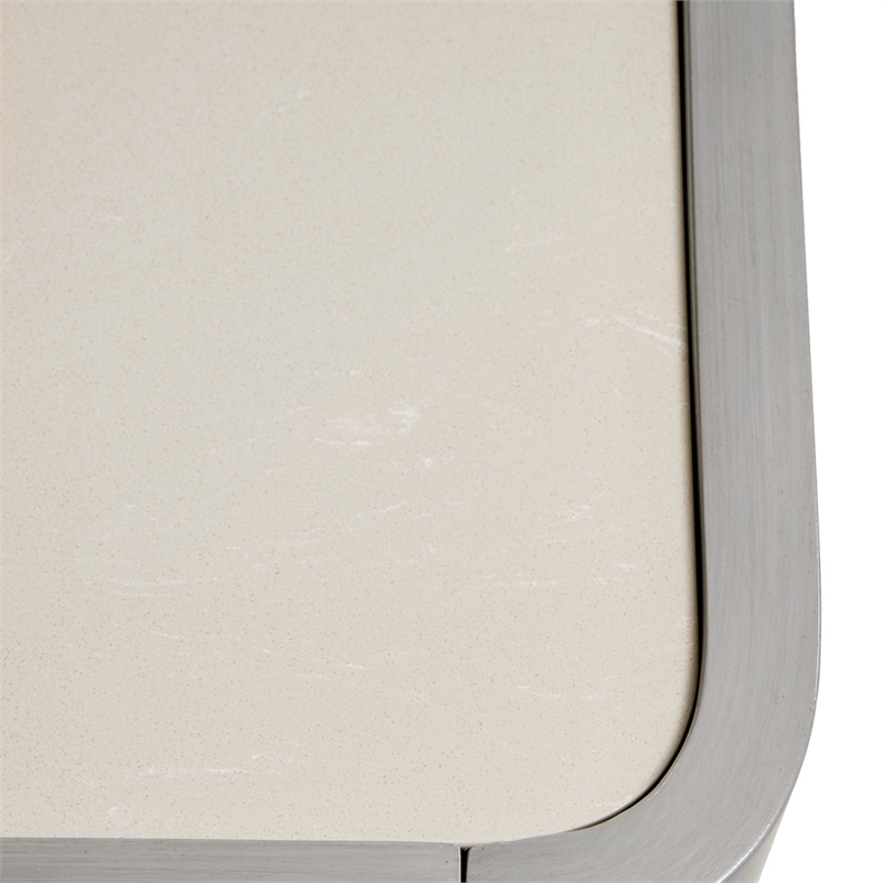 Michael Amini Penthouse 6-Drawer Dresser - Ash Gray