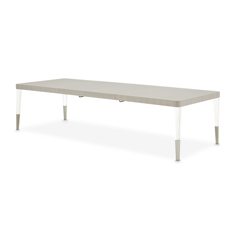 Michael Amini Penthouse 9-Piece Dining Room Set - Ash Gray