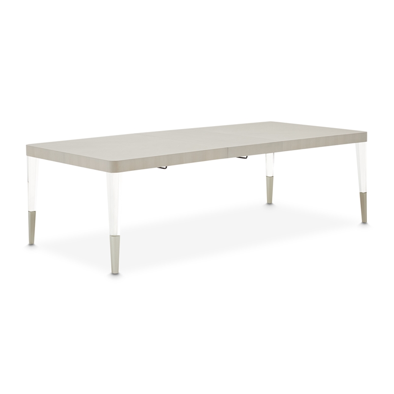 Michael Amini Penthouse 9-Piece Dining Room Set - Ash Gray