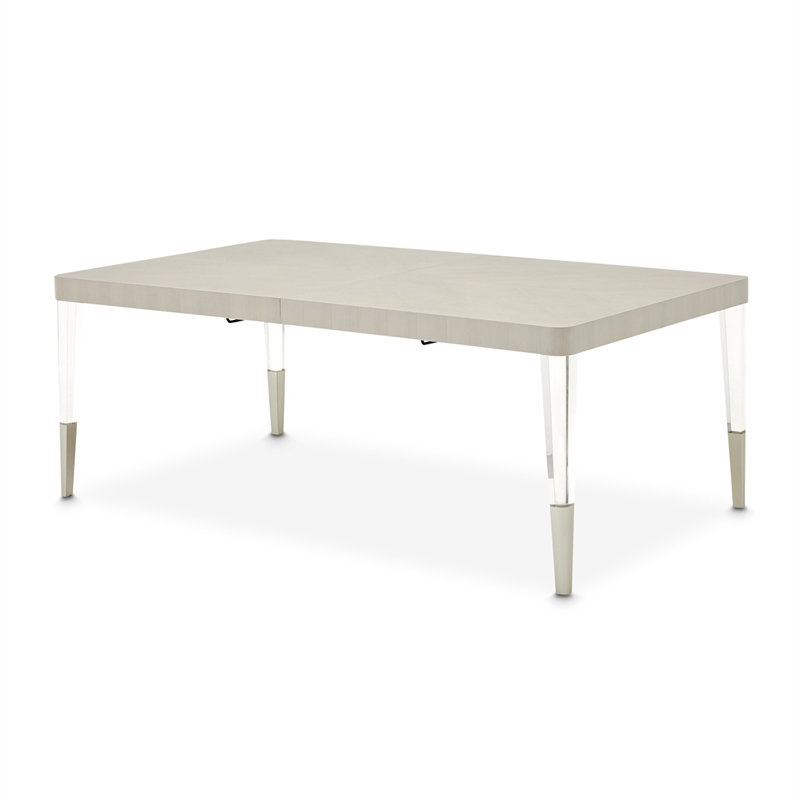 Michael Amini Penthouse 9-Piece Dining Room Set - Ash Gray