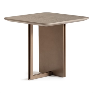 Michael Amini Canberra End Table - Light Ash