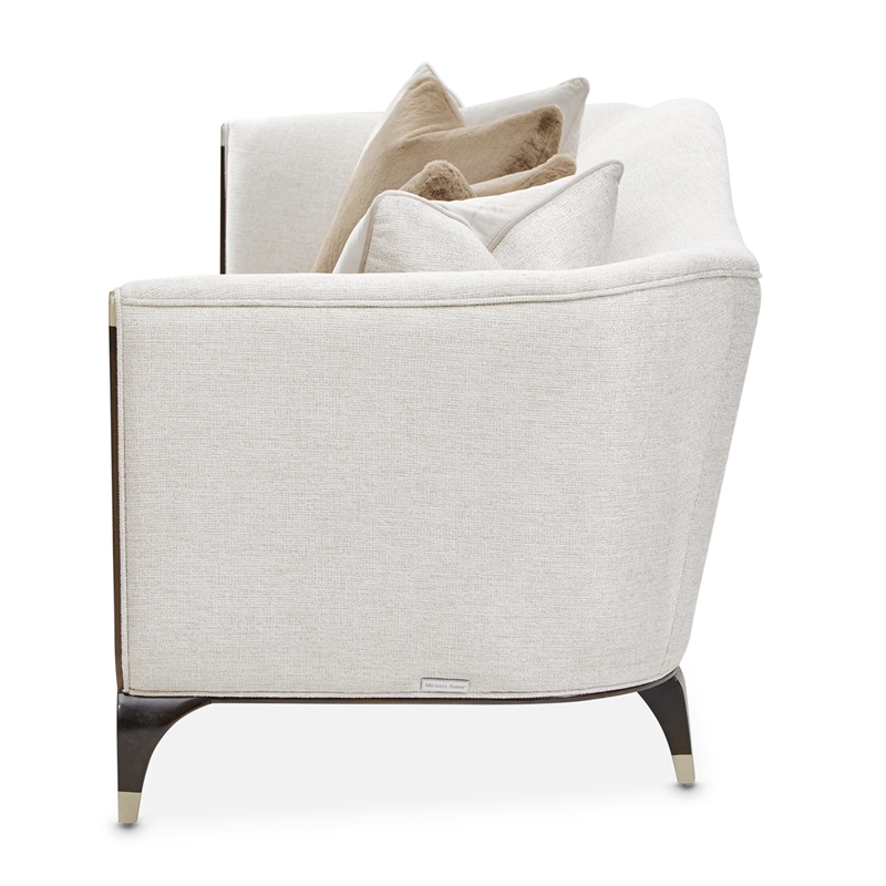 Michael Amini Paris Chic Sofa - Cremini/Espresso