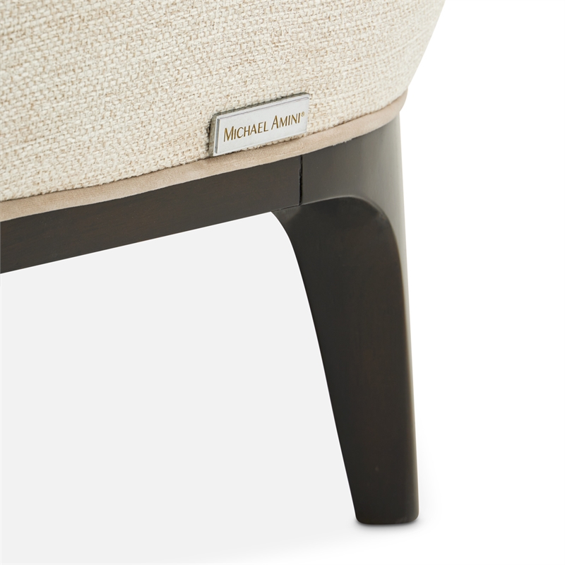 Michael Amini Paris Chic Accent Chair - Cremini/Espresso
