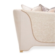 La Terrazza Chenille Sofa - Cappuccino/Light Champagne